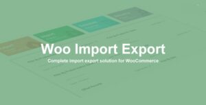 Woo Import Export WordPress Plugin